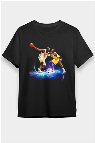 Basketbol Siyah Unisex Tişört T-Shirt - TişörtFabrikası