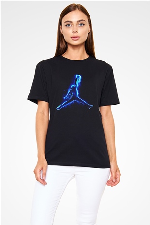Basketbol Siyah Unisex Tişört T-Shirt - TişörtFabrikası