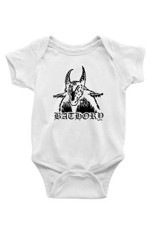 Bathory Beyaz Bebek Body - Zıbın