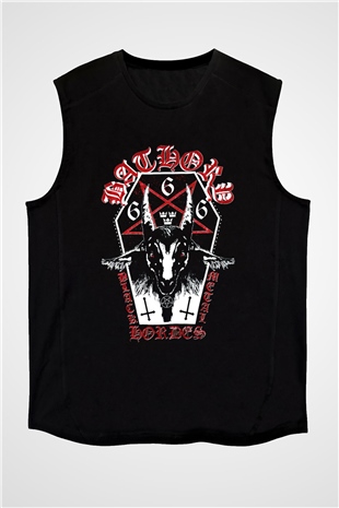 Bathory Siyah Unisex Kolsuz Tişört
