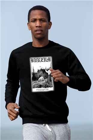 Bathory Siyah Unisex Sweatshirt