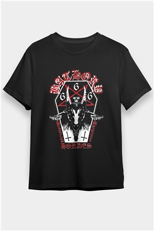 Bathory Siyah Unisex Tişört T-Shirt - TişörtFabrikası