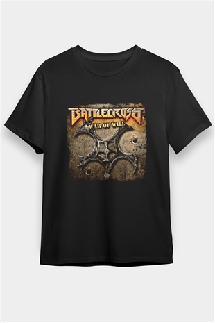 Battlecross Baskılı Unisex Siyah Tişört