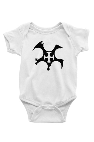 Battlecross Beyaz Bebek Body - Zıbın