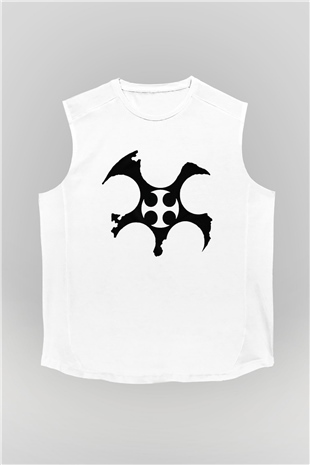 Battlecross Beyaz Unisex Kolsuz Tişört