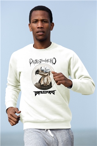 Battlecross Beyaz Unisex Sweatshirt