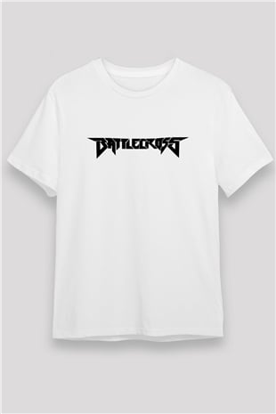 Battlecross Beyaz Unisex Tişört T-Shirt - TişörtFabrikası