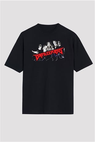 Battlecross Siyah Oversize Tişört Oversize T-shirt - TişörtFabrikası