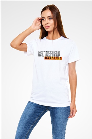 Battlefield Beyaz Unisex Tişört T-Shirt