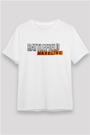 Battlefield Beyaz Unisex Tişört T-Shirt