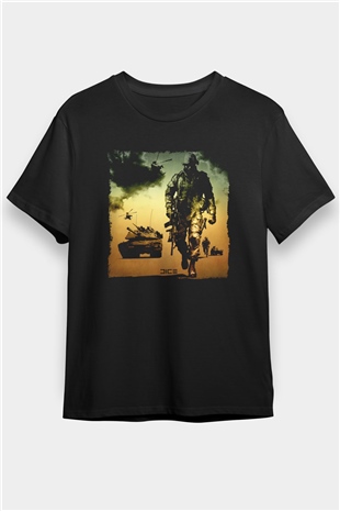 Battlefield Siyah Unisex Tişört T-Shirt