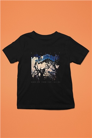 Bauhaus Baskılı Unisex Siyah Çocuk Tişört
