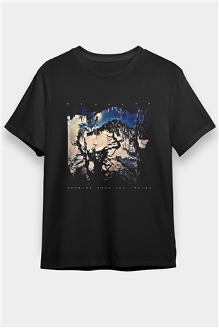 Bauhaus Baskılı Unisex Siyah Tişört