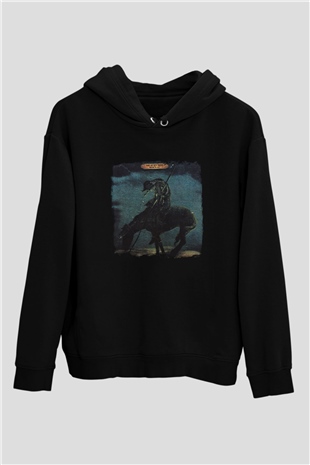Beach Boys Baskılı Unisex Siyah Hoodie