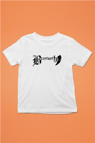Beartooth Baskılı Beyaz Unisex Çocuk Tişört