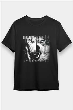 Beartooth Baskılı Unisex Siyah Tişört