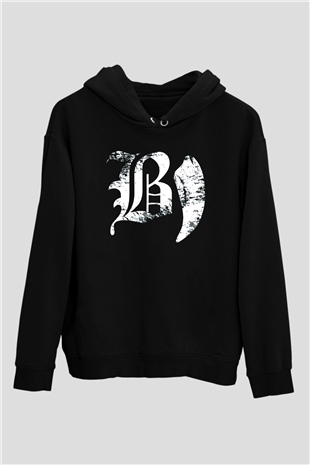 Beartooth Siyah Unisex Kapüşonlu Sweatshirt