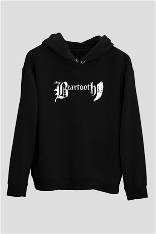 Beartooth Siyah Unisex Kapüşonlu Sweatshirt