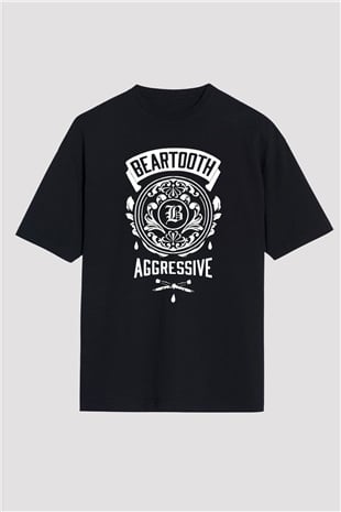 Beartooth Siyah Unisex Oversize Tişört T-Shirt