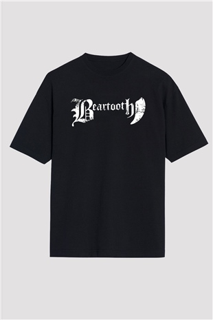 Beartooth Siyah Unisex Oversize Tişört T-Shirt