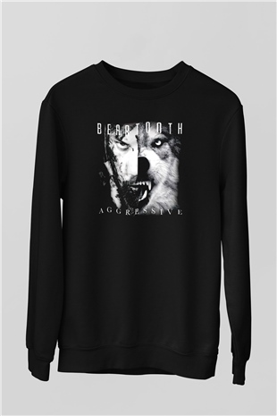 Beartooth Siyah Unisex Sweatshirt