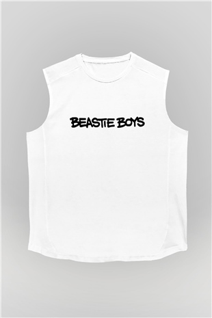 Beastie Boys Beyaz Unisex Kolsuz Tişört