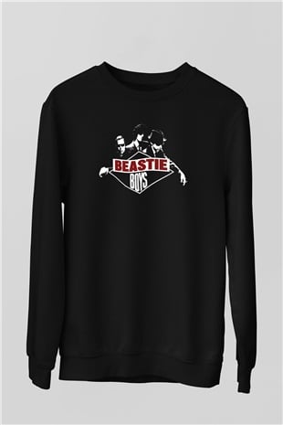 Beastie Boys Siyah Unisex Sweatshirt