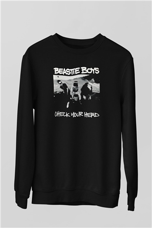 Beastie Boys Siyah Unisex Sweatshirt