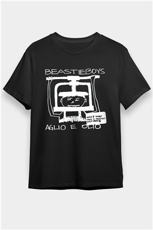 Beastie Boys Siyah Unisex Tişört T-Shirt - TişörtFabrikası