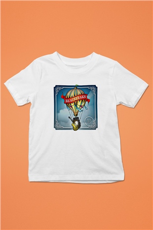 Beatsteaks Baskılı Unisex Beyaz Çocuk Tişört
