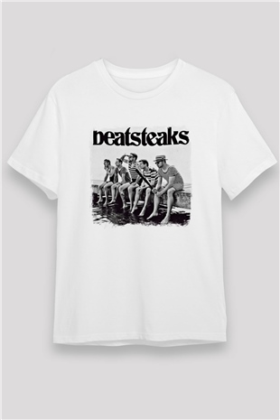 Beatsteaks Baskılı Unisex Beyaz Tişört