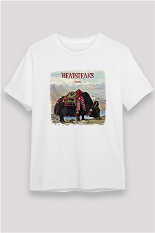 Beatsteaks Baskılı Unisex Beyaz Tişört