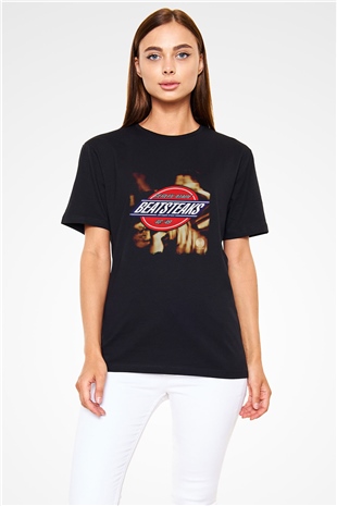 Beatsteaks Baskılı Unisex Siyah Tişört
