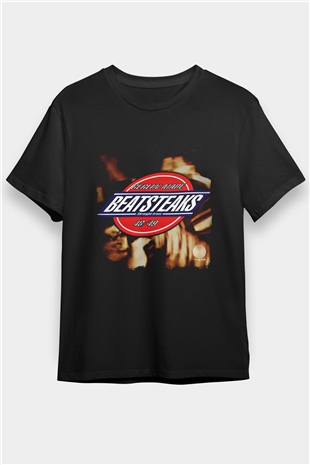 Beatsteaks Baskılı Unisex Siyah Tişört