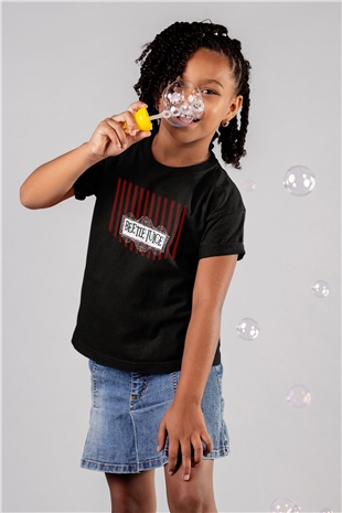Beetlejuice Beterböcek Baskılı Siyah Unisex Çocuk Tişört