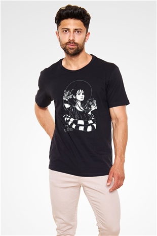 Beetlejuice Beterböcek Siyah Unisex Tişört