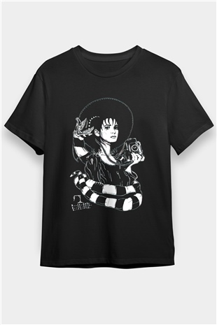 Beetlejuice Beterböcek Siyah Unisex Tişört