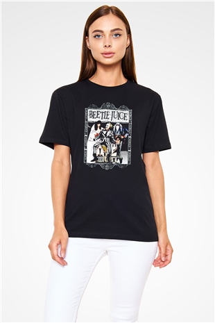 Beetlejuice Beterböcek Siyah Unisex Tişört