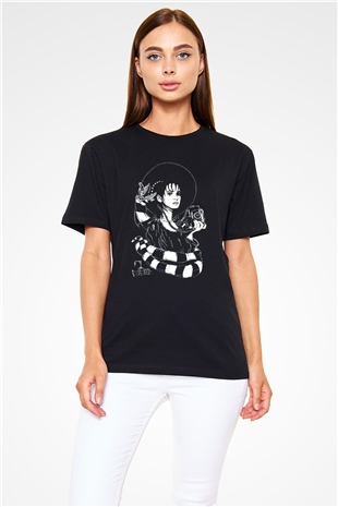 Beetlejuice Beterböcek Siyah Unisex Tişört