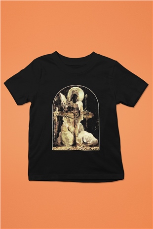 Behemoth Baskılı Siyah Unisex Çocuk Tişört