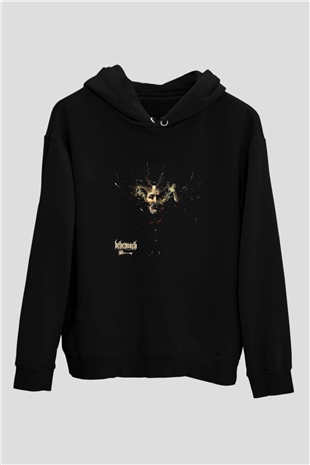 Behemoth Baskılı Unisex Siyah Hoodie