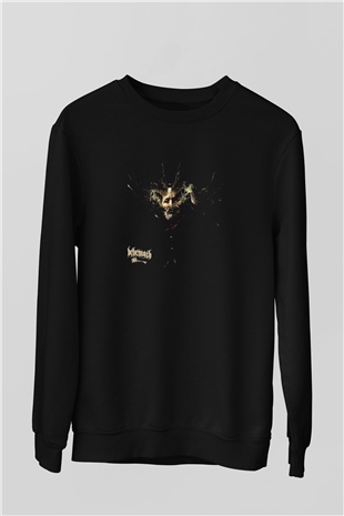Behemoth Baskılı Unisex Siyah Sweatshirt