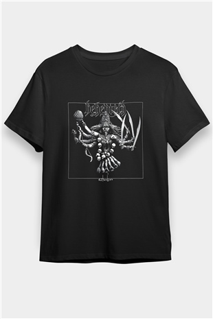 Behemoth Baskılı Unisex Siyah Tişört
