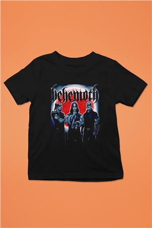 Behemoth Siyah Unisex Çocuk Tişört