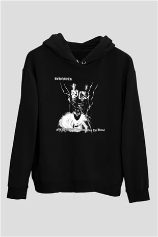 Behemoth Siyah Unisex Kapüşonlu Sweatshirt