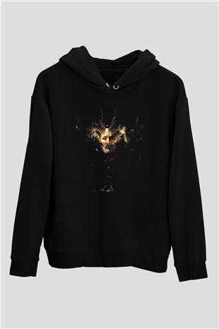 Behemoth Siyah Unisex Kapüşonlu Sweatshirt