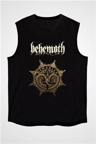 Behemoth Siyah Unisex Kolsuz Tişört