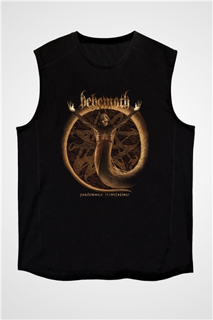 Behemoth Siyah Unisex Kolsuz Tişört
