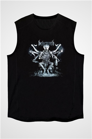 Behemoth Siyah Unisex Kolsuz Tişört