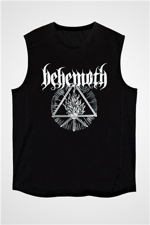 Behemoth Siyah Unisex Kolsuz Tişört